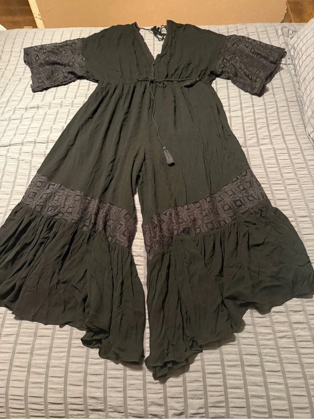 NWT sweet lovely black romper sz 3XL